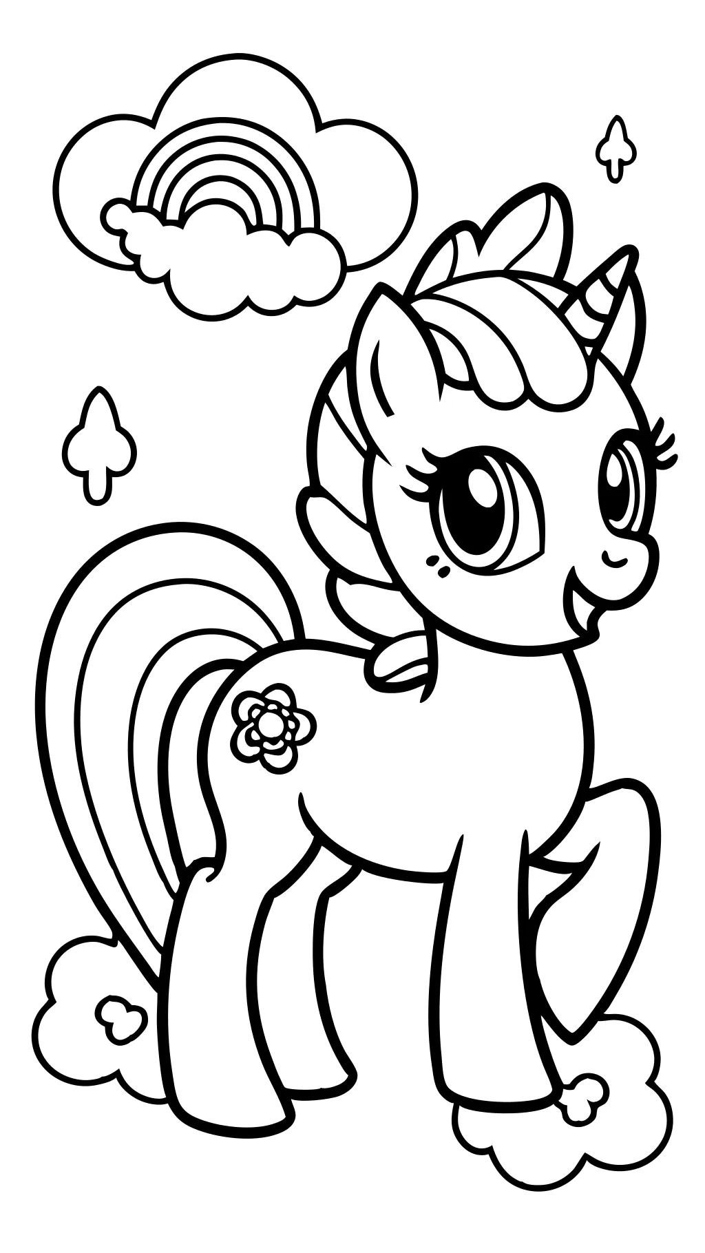 coloriages gratuits mon petit poney